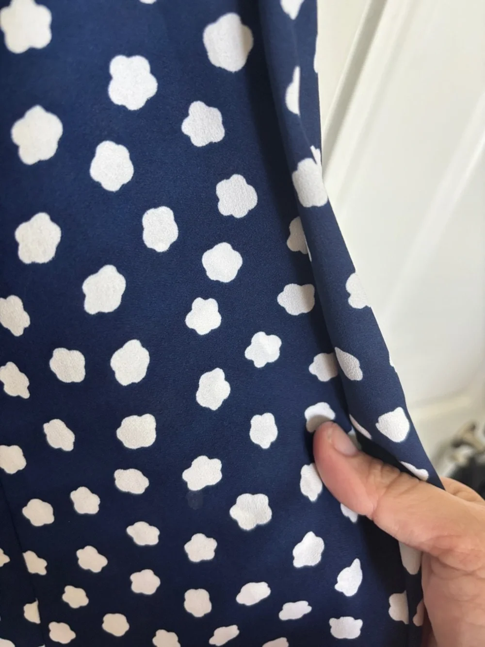 Kate Spade Polka Dot Hi Low Dress Sz 10 EUC